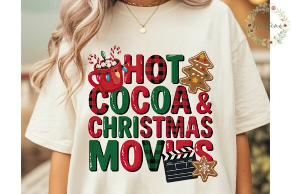 Christmas Movie Hot Cocoa Illustrations for Small Business Branding