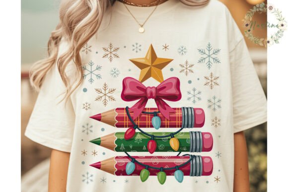 Christmas Pencil Tree Sublimation Design Review
