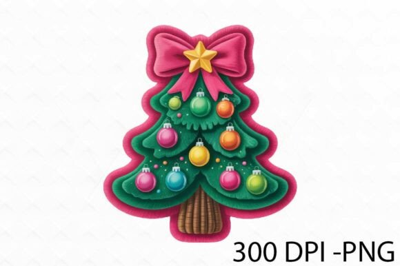 Christmas Tree Png Design: A Versatile Illustration for Seasonal Branding