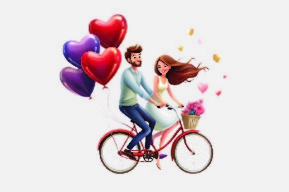 Cute Love Christmas PNG: A Festive Illustration for Creative Sellers