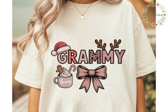 Grammy Christmas Holiday PNG Clipart for Cozy Handmade Projects
