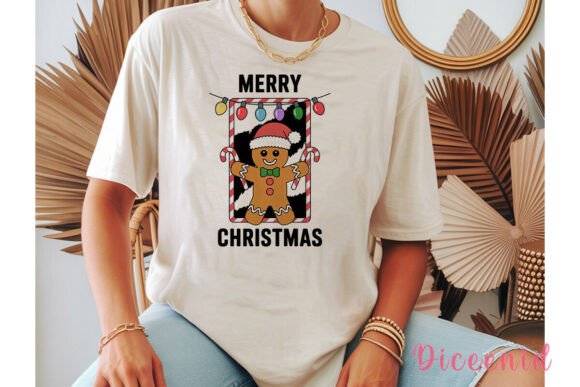 Rustic Gingerbread Christmas PNG Clipart: A Versatile Illustration for Seasonal Branding