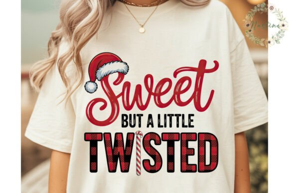 Sweet Twisted Christmas PNG Clipart: A Festive Graphic Design Asset for Local Businesses